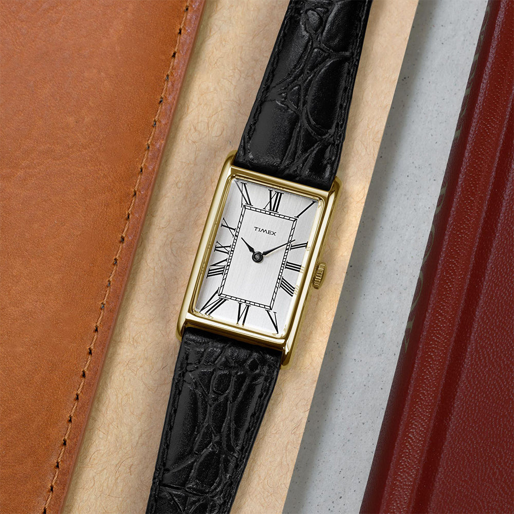 1976 Lexington Reissue 2-Hand 21mm Leather Band