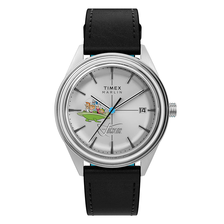 The Jetsons x Timex Marlin® Jet Automatic 38mm Leather Band