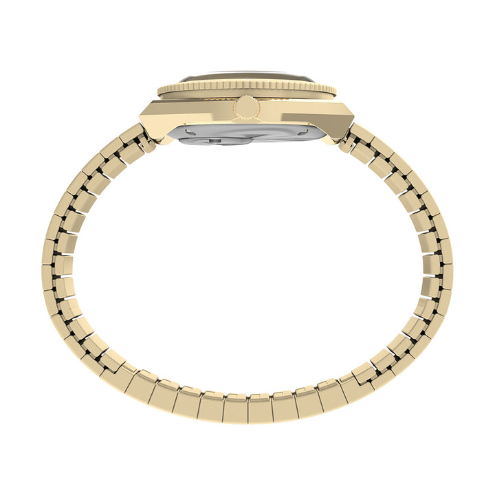 Q Timex Mini 3-Hand 30mm Stainless Steel Band