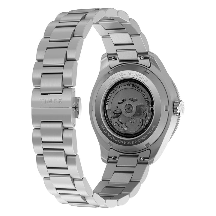 Waterbury Heritage Automatic Gmt 42mm Stainless Steel Band