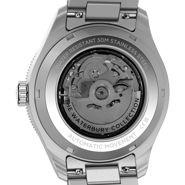 Waterbury Heritage Automatic Gmt 42mm Stainless Steel Band