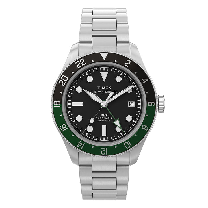 Waterbury Heritage Automatic Gmt 42mm Stainless Steel Band