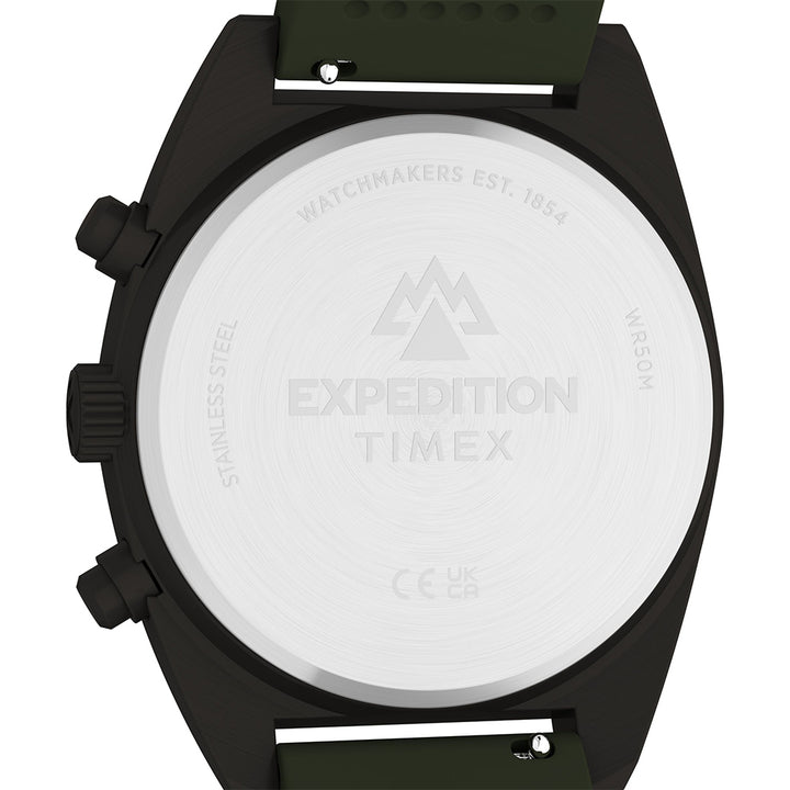 Expedition Capstone Chronograph 41mm Silicone Band