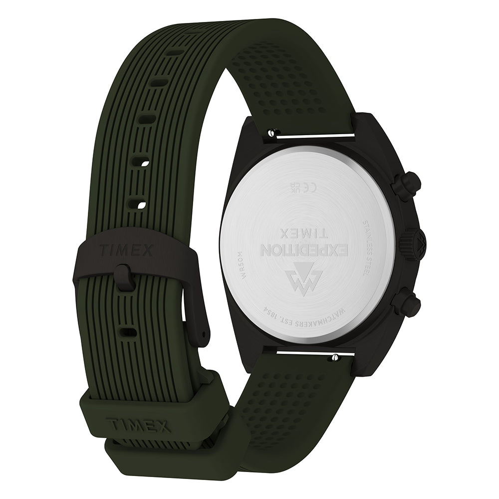 Expedition Capstone Chronograph 41mm Silicone Band