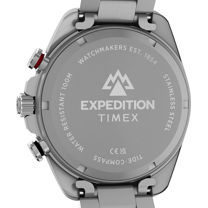 Expedition Tide Compass IQ 43mm Stainless Steel Band