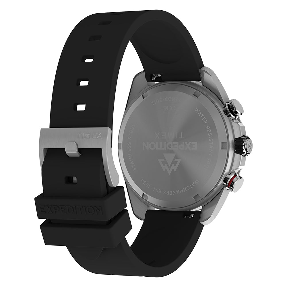 Expedition Tide Compass IQ 43mm Rubber Band