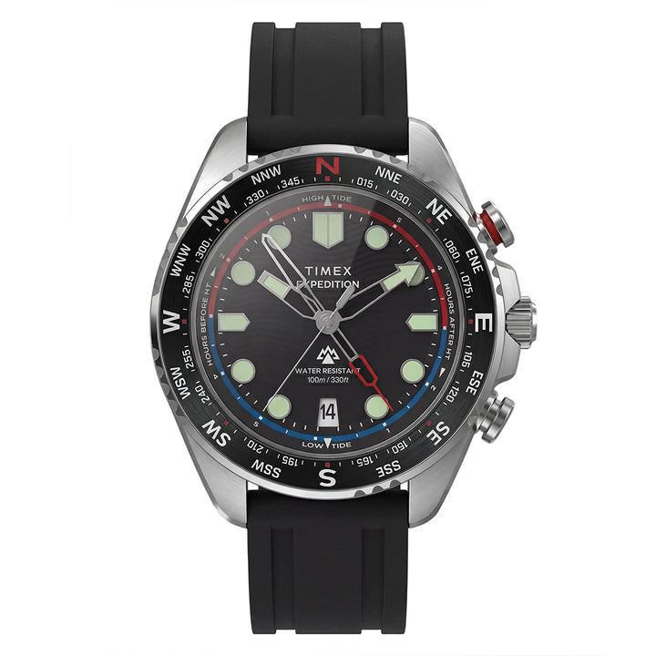 Expedition Tide Compass IQ 43mm Rubber Band