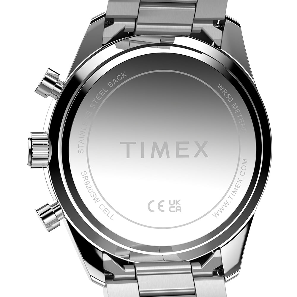 Ridgefield Chronograph 42mm Stainless Steel Band