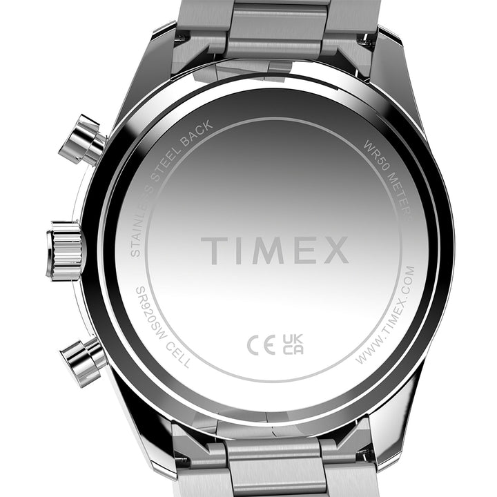 Ridgefield Chronograph 42mm Stainless Steel Band