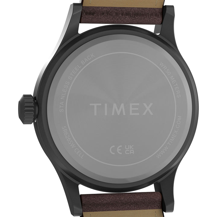 Expedition Scout 3-Hand 40mm Leather Band
