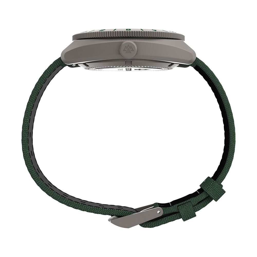 Expedition Pioneer Titanium Automatic Gmt 41mm Fabric Band
