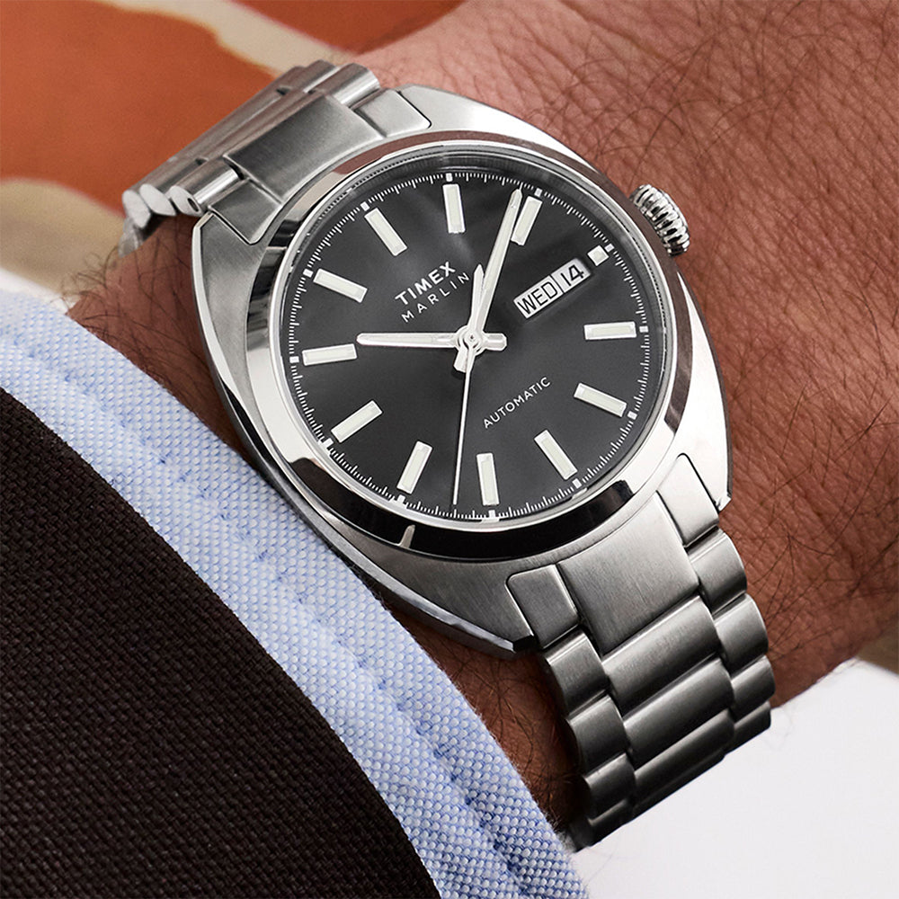 Marlin® Draper Automatic 37mm Stainless Steel Band