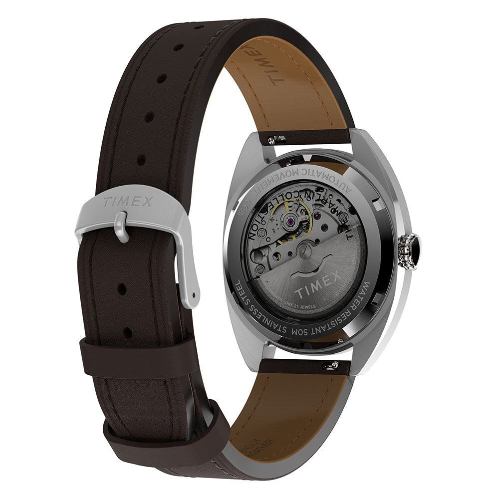 Marlin® Draper Automatic 37mm Leather Band
