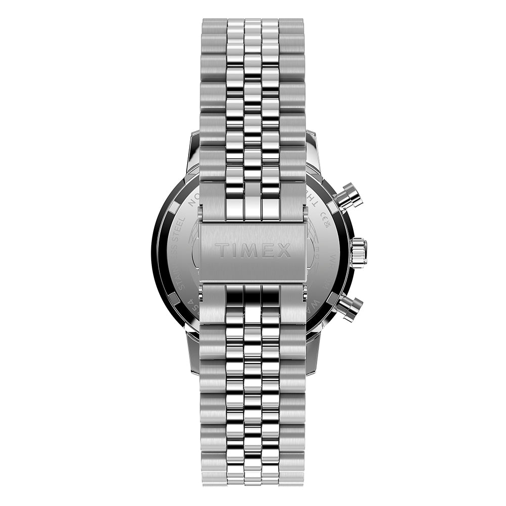 Marlin Quartz Chronograph 40mm Stainless Steel Band