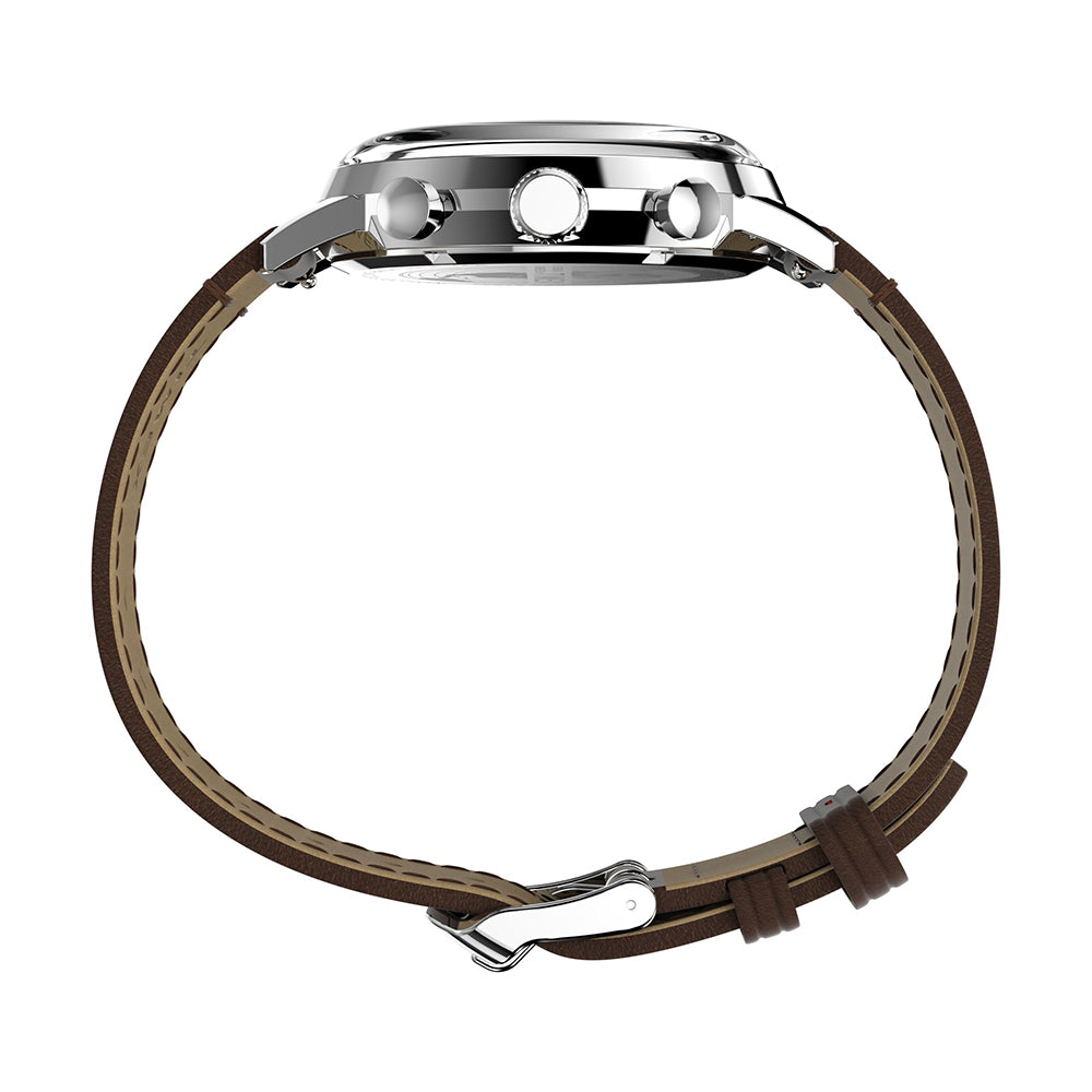 Marlin Quartz Chronograph 40mm Leather Band