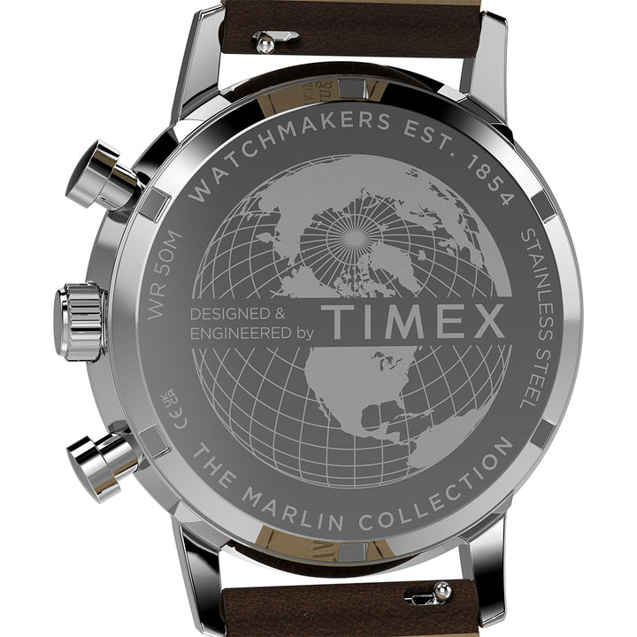 Marlin Quartz Chronograph 40mm Leather Band