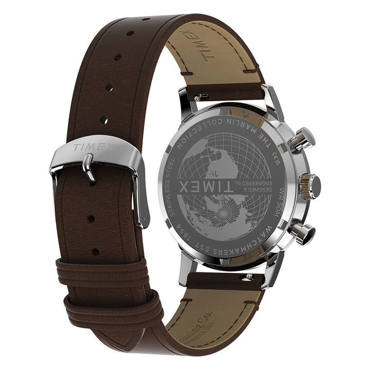 Marlin Quartz Chronograph 40mm Leather Band