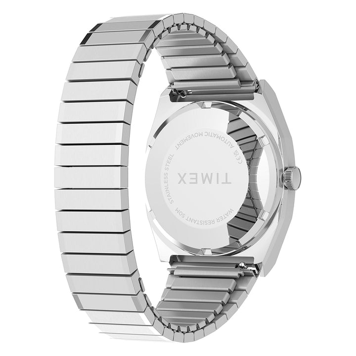 Timex Automatic 1983 E Line Reissue Automatic 34mm Stainless Steel Band