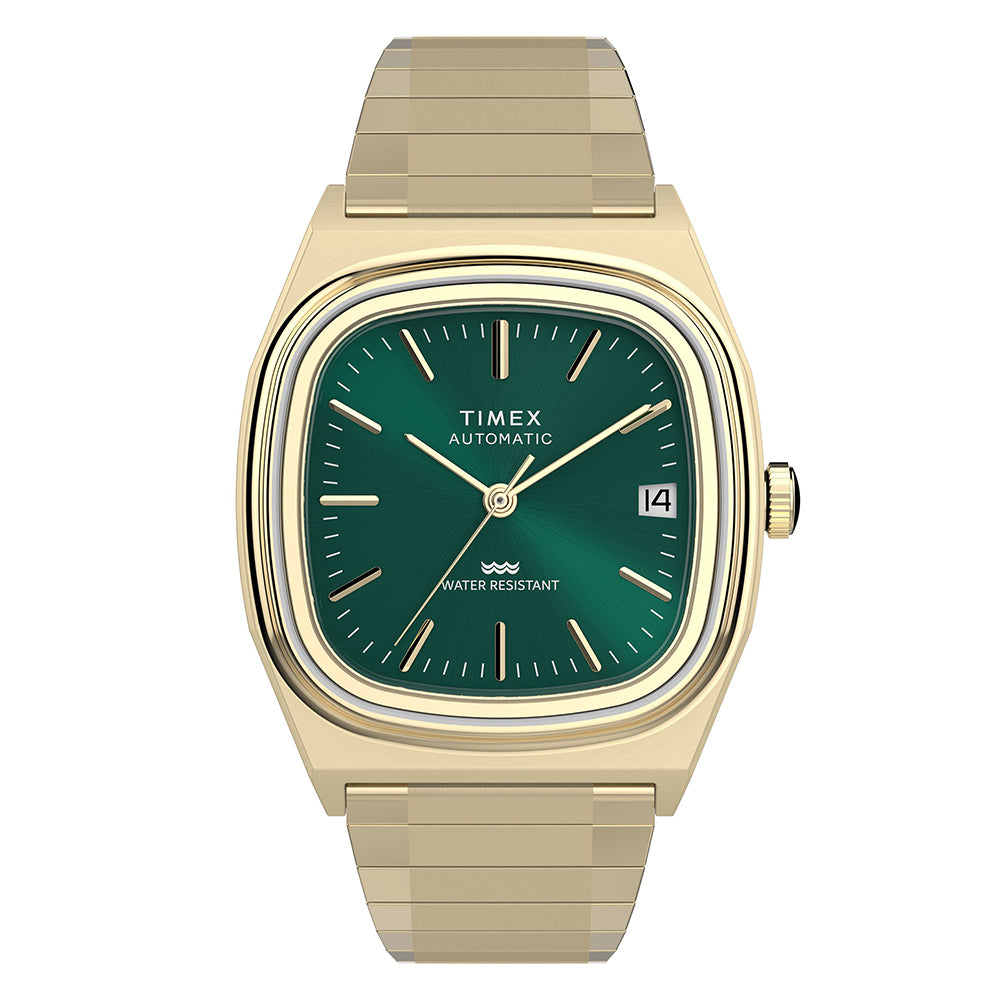 Timex Automatic 1983 E Line Reissue Automatic 34mm Stainless Steel Band