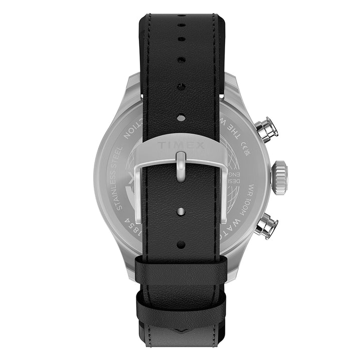 Waterbury Ace Fly-Back Chronograph 43mm Leather Band