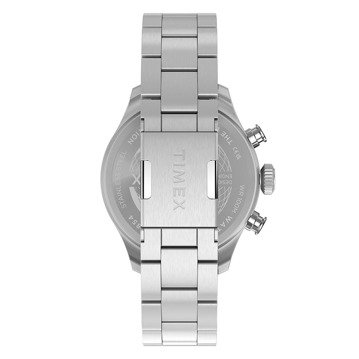 Waterbury Ace Fly-Back Chronograph 43mm Stainless Steel Band