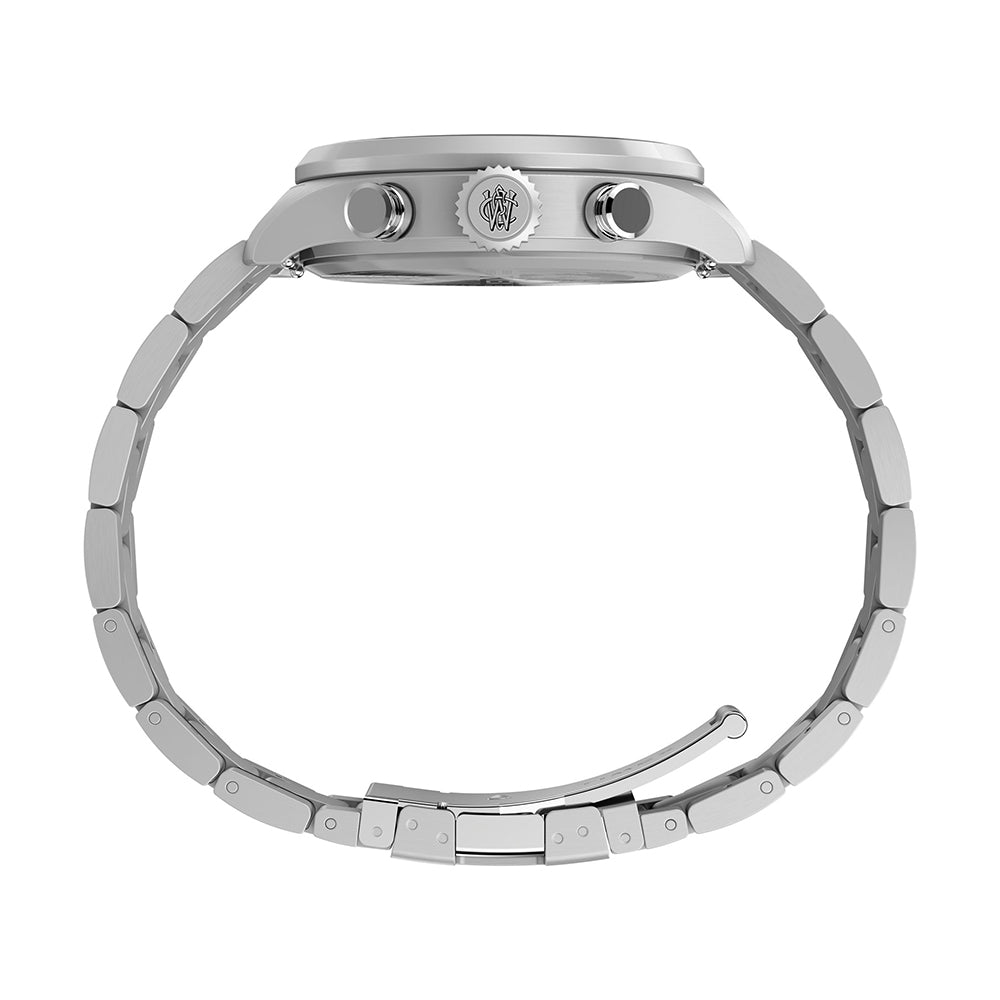 Waterbury Ace Fly-Back Chronograph 43mm Stainless Steel Band