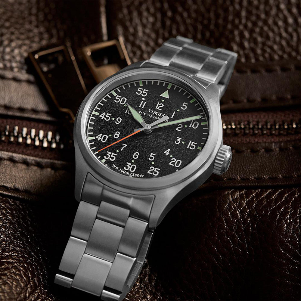 Waterbury Ace 3-Hand 41mm Stainless Steel Band