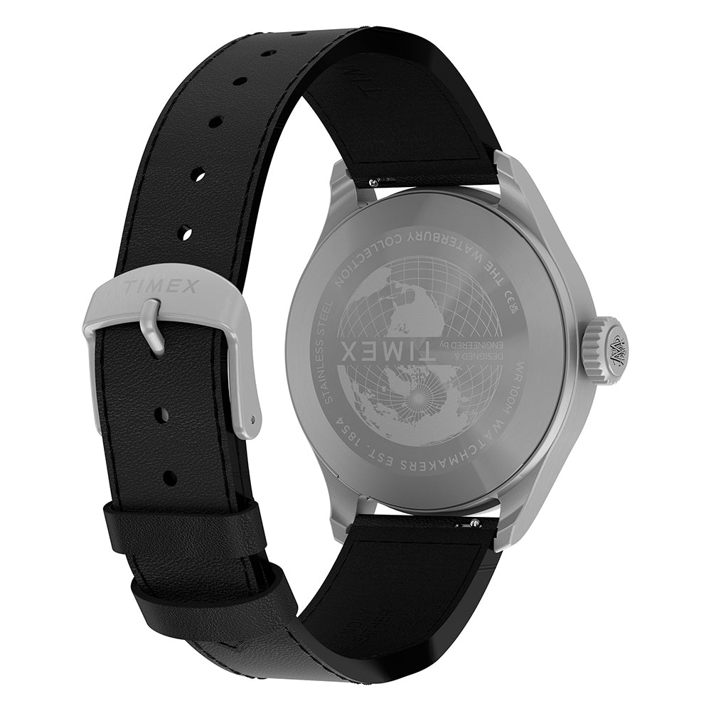 Waterbury Ace 3-Hand 41mm Leather Band