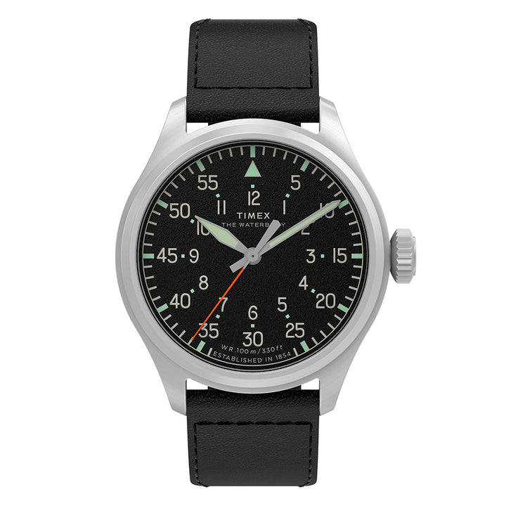 Waterbury Ace 3-Hand 41mm Leather Band