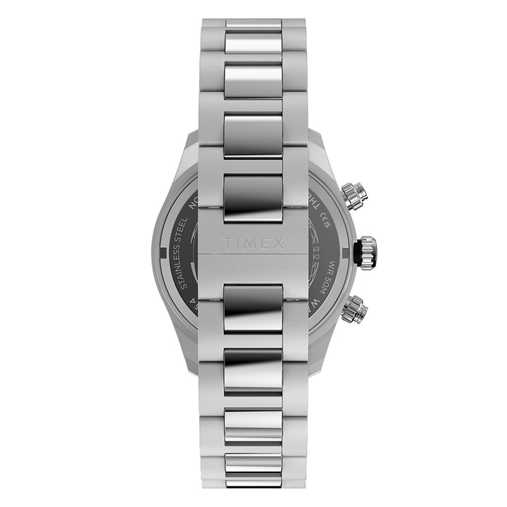 Waterbury Heritage Chronograph 39mm Stainless Steel Band