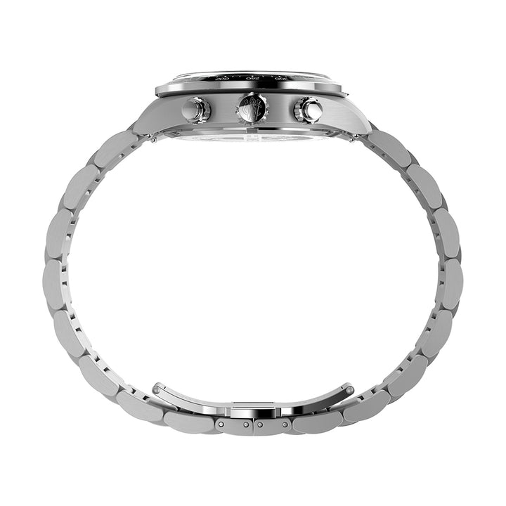 Waterbury Heritage Chronograph 39mm Stainless Steel Band