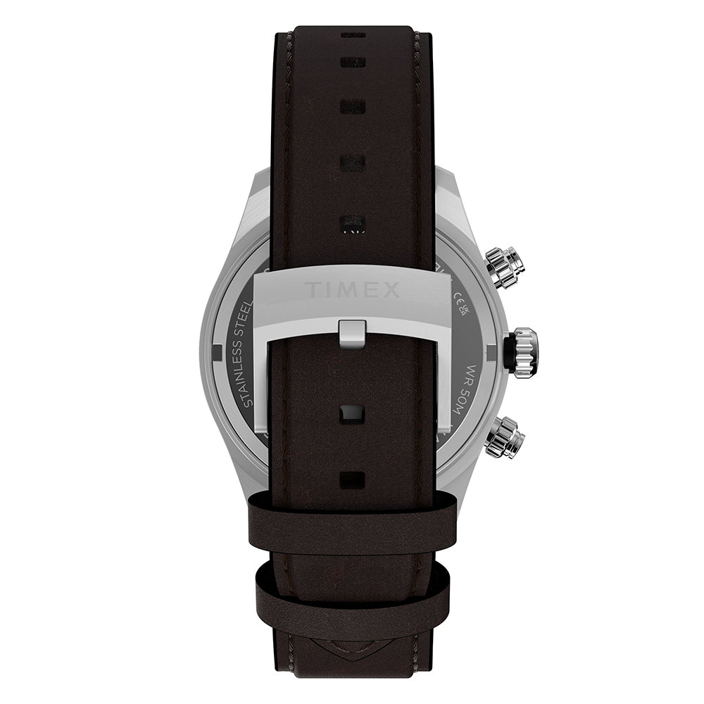 Waterbury Heritage Chronograph 39mm Leather Band