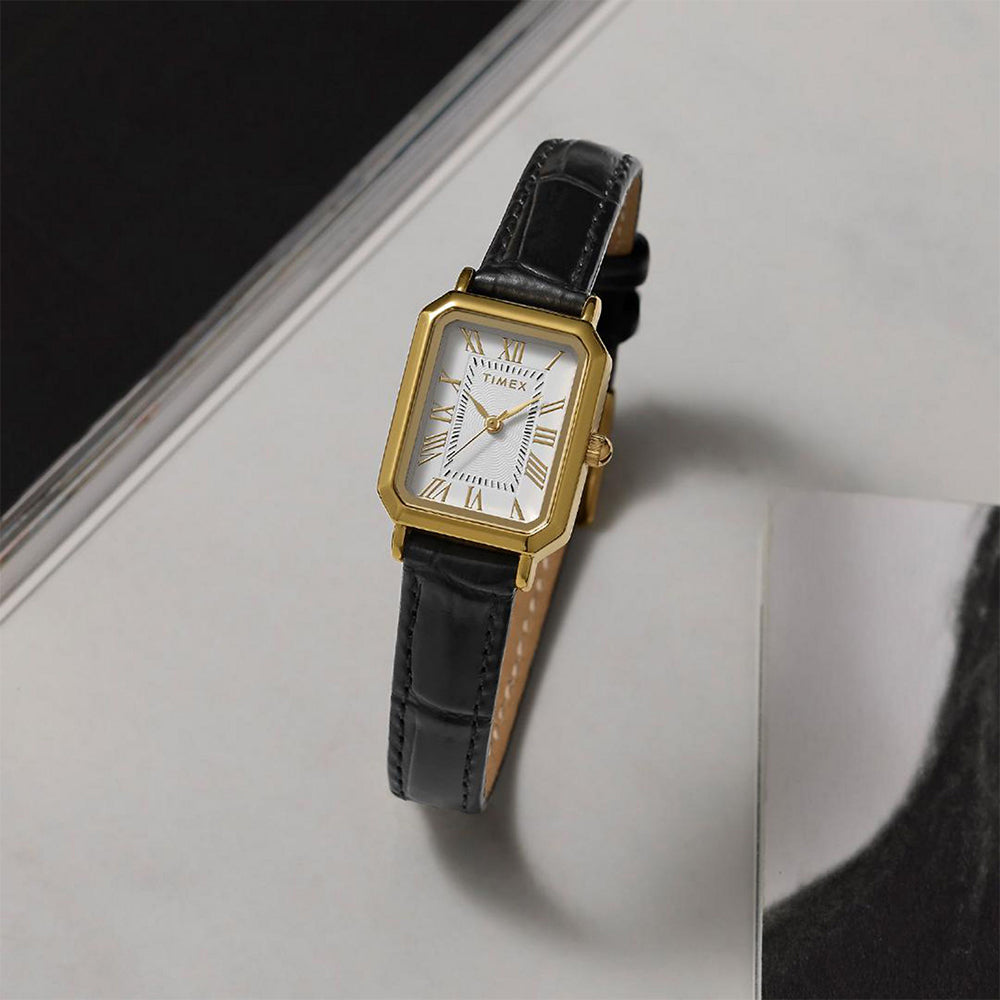 Vivienne 3-Hand 21mm Leather Band