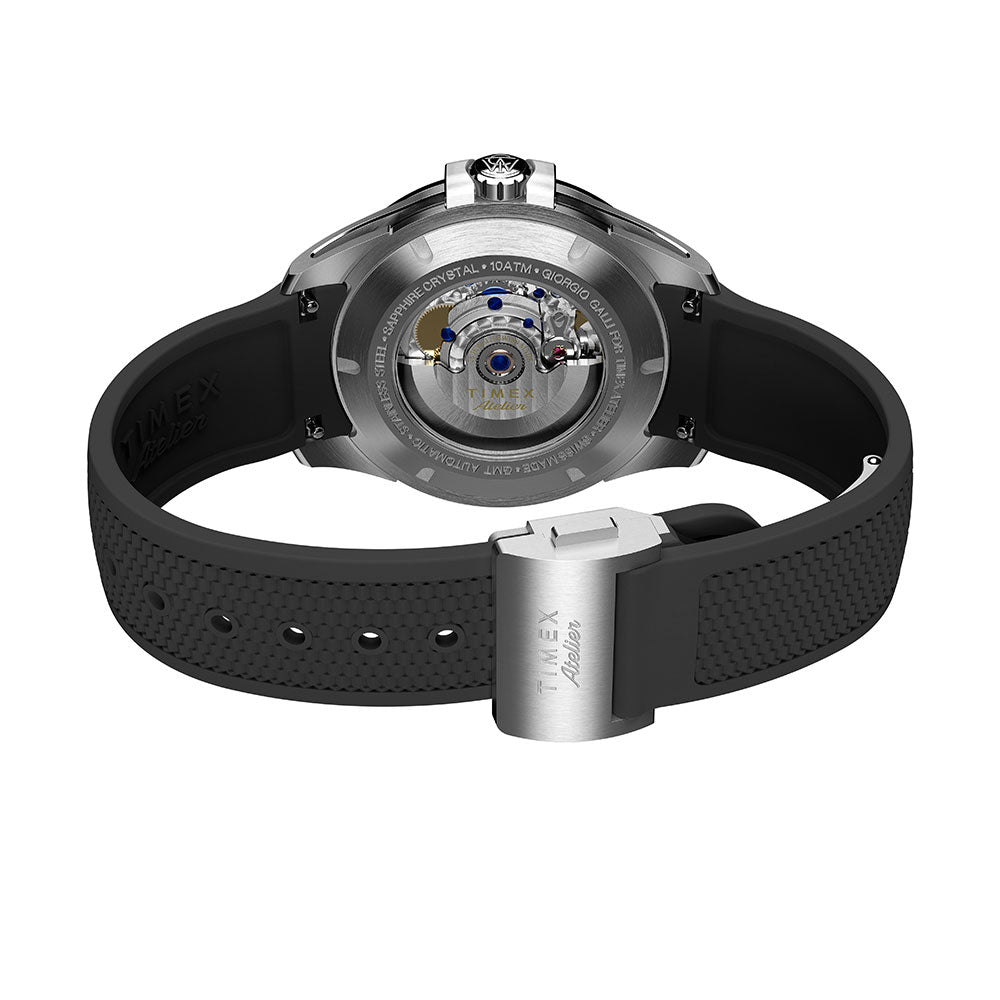 Timex Atelier GMT24 M1A GMT 40mm Rubber Band