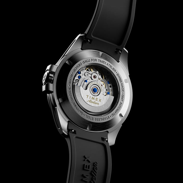 Timex Atelier GMT24 M1A GMT 40mm Rubber Band