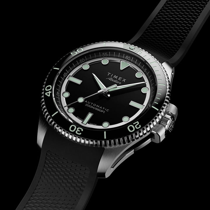 Timex Atelier Marine M1A Automatic 41mm Rubber Band