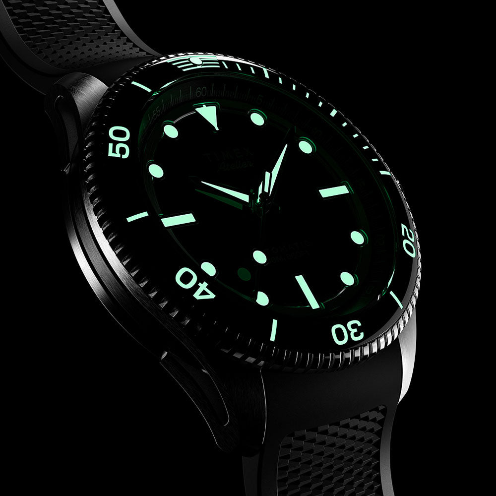 Timex Atelier Marine M1A Automatic 41mm Rubber Band