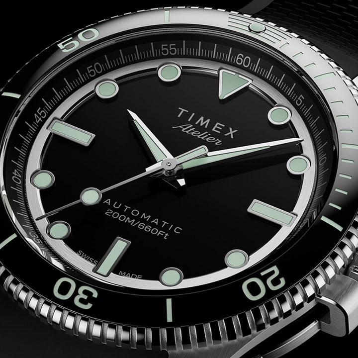 Timex Atelier Marine M1A Automatic 41mm Rubber Band