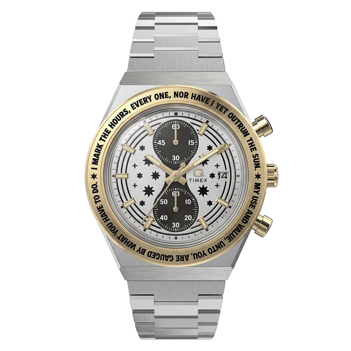 Q Timex x Harry Potter Chronograph 40mm Stainless Steel Band