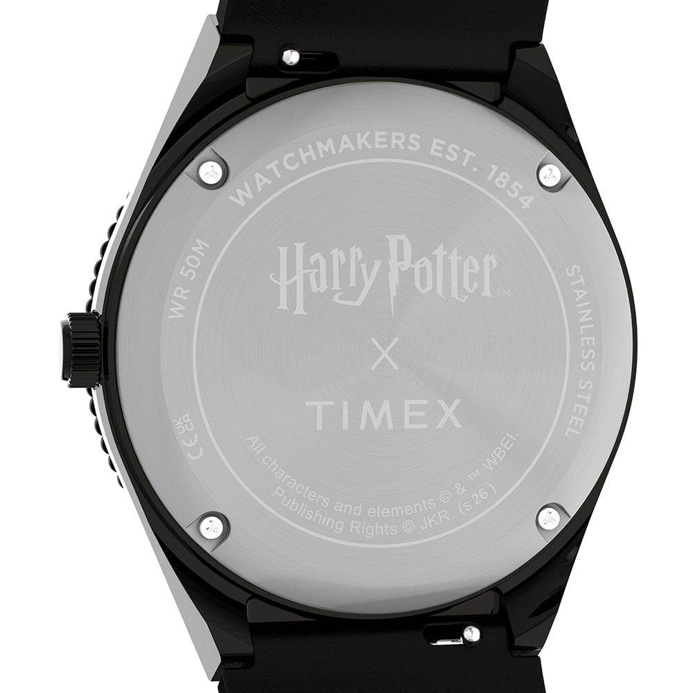 Q Timex x Harry Potter 3-Hand 36mm Leather Band