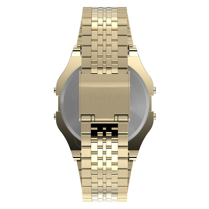 Timex T80 x Peanuts Digital 34mm Stainless Steel Band