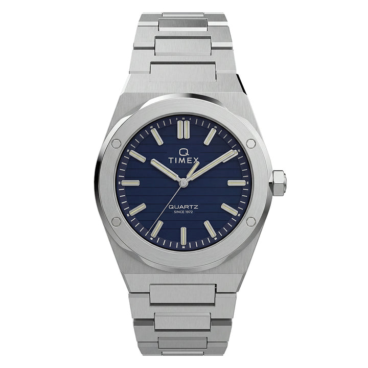 Q Timex Marbella 3-Hand 41mm Stainless Steel Band