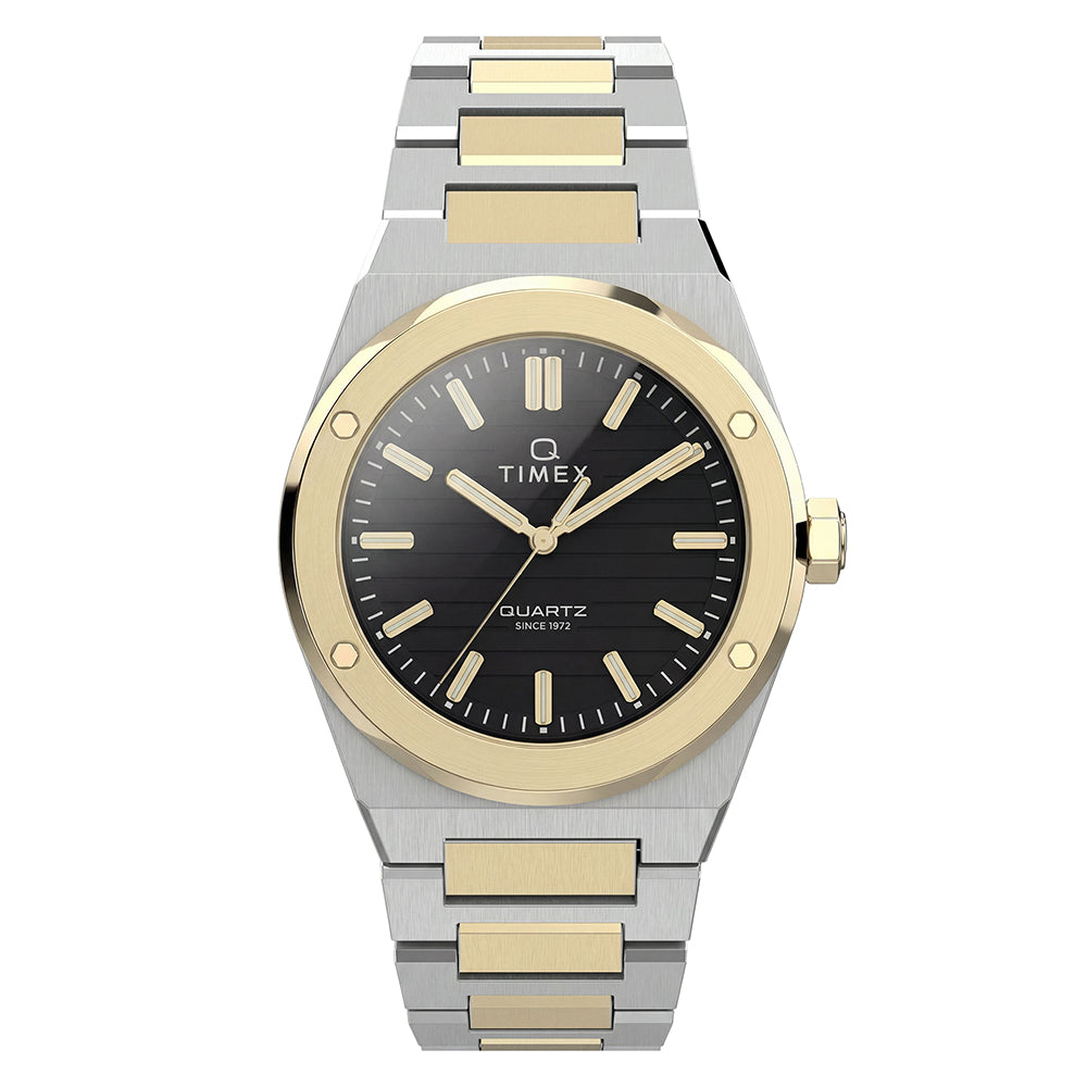 Q Timex Marbella 3-Hand 41mm Stainless Steel Band