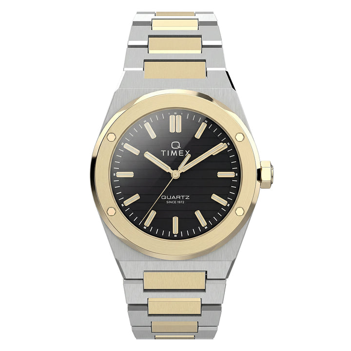 Q Timex Marbella 3-Hand 41mm Stainless Steel Band