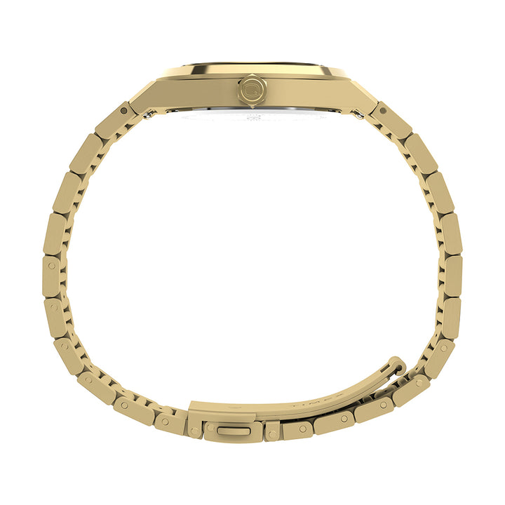 Q Timex Marbella 3-Hand 34mm Stainless Steel Band