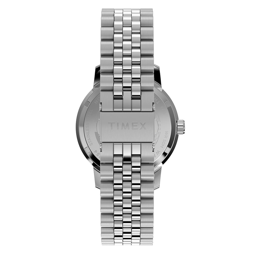 Marlin Quartz Gmt Date 40mm Stainless Steel Band