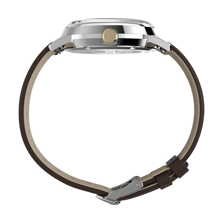 Marlin Quartz Gmt Date 40mm Leather Band