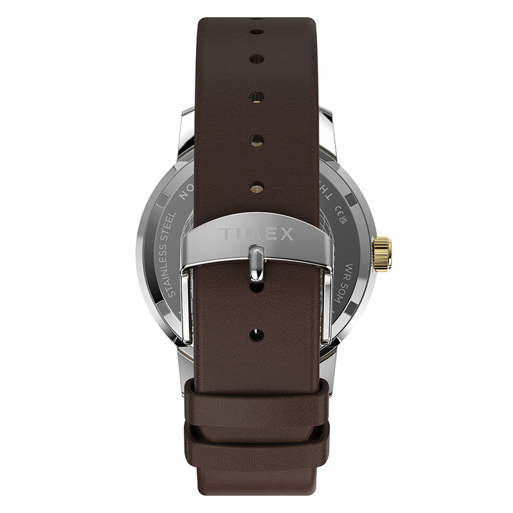 Marlin Quartz Gmt Date 40mm Leather Band