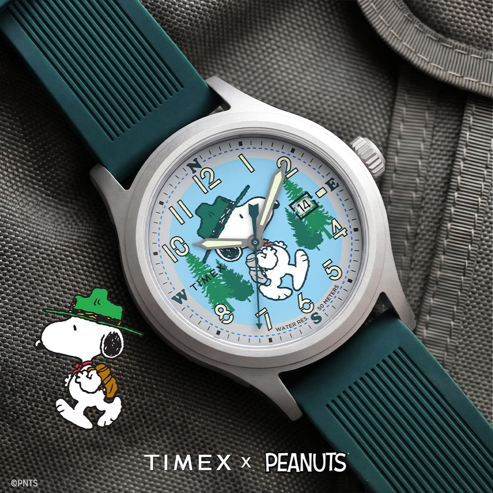 Expedition Scout x Peanuts Date 40mm Rubber Band