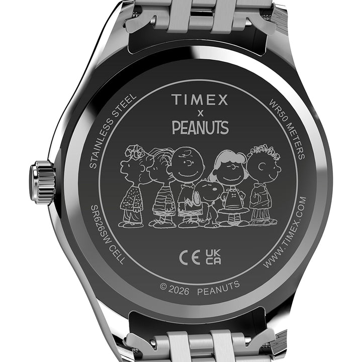 Timex Legacy x Peanuts Date 34mm Stainless Steel Band